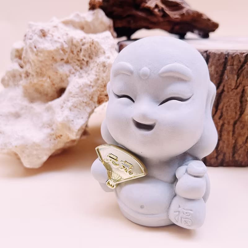 【送禮 好禮】好運降臨 彌勒佛 好神保佑 擴香石系列  交換禮物
