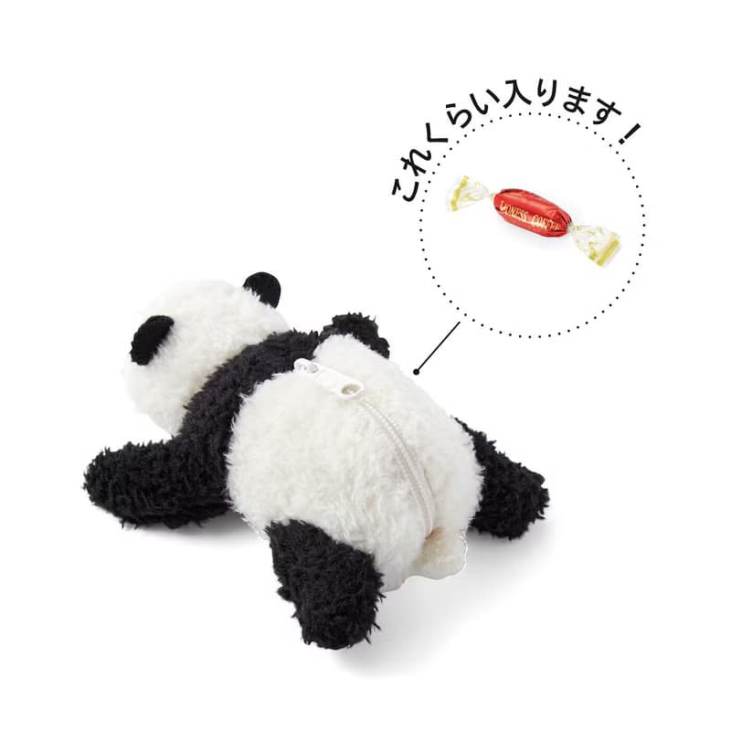 【YOU+MORE!】小小貓熊寶寶零錢收納包
