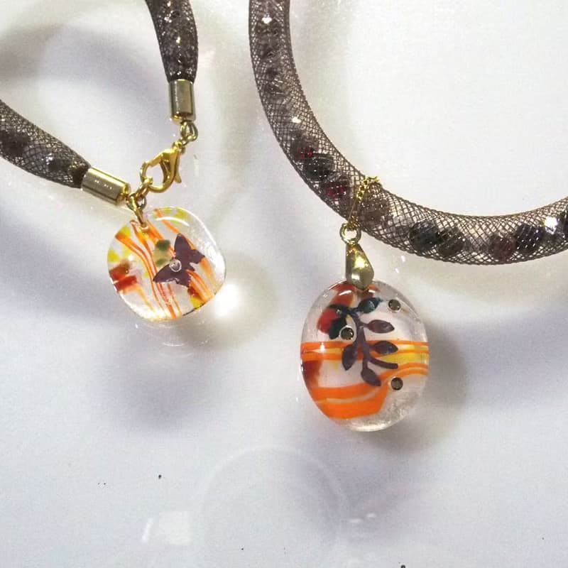 琉光晶鑽項鍊手鍊套組-琉璃墜