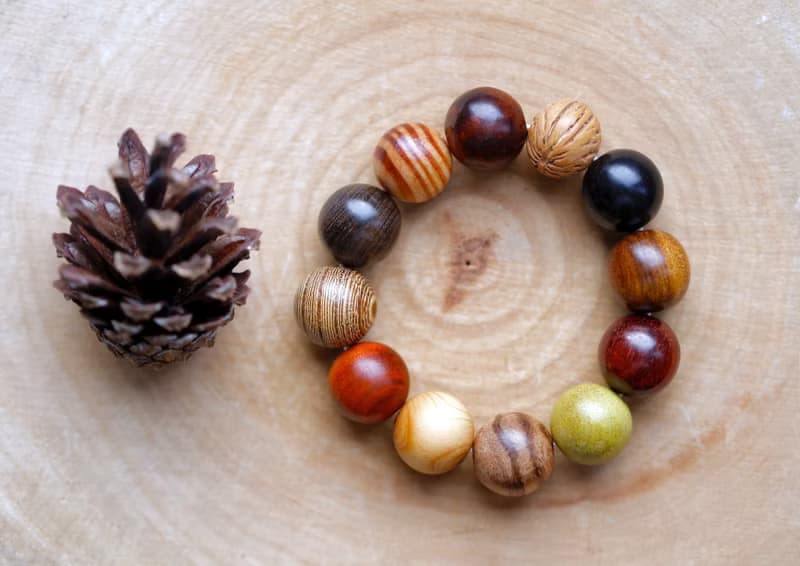 ||森趣|| 森林系手環。檀木/沈香/虎皮檀/金絲楠 快速出貨