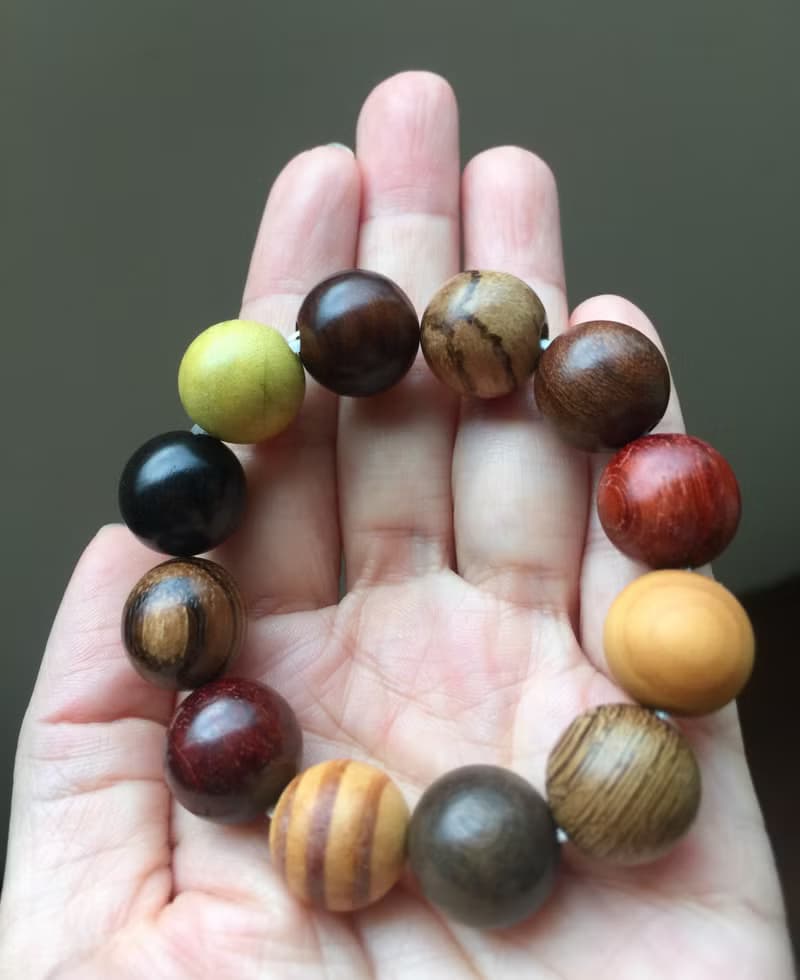 ||森趣|| 森林系手環。檀木/沈香/虎皮檀/金絲楠 快速出貨