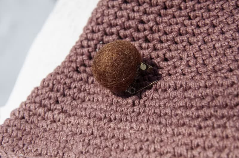 手工編織棉麻帽 編織帽 漁夫帽 遮陽帽 手編草帽 登山帽-拿鐵咖啡