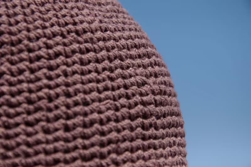 手工編織棉麻帽 編織帽 漁夫帽 遮陽帽 手編草帽 登山帽-拿鐵咖啡