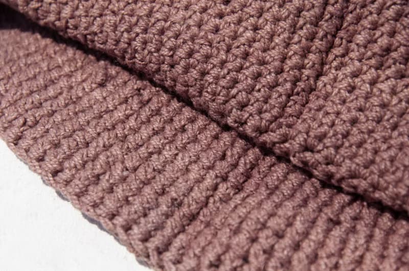 手工編織棉麻帽 編織帽 漁夫帽 遮陽帽 手編草帽 登山帽-拿鐵咖啡