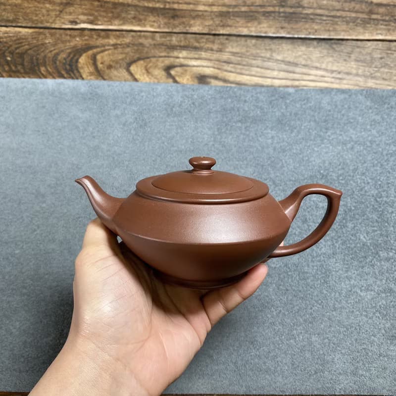 送禮紫砂壺茶壺汉云 实拍细节 紫泥 240ml