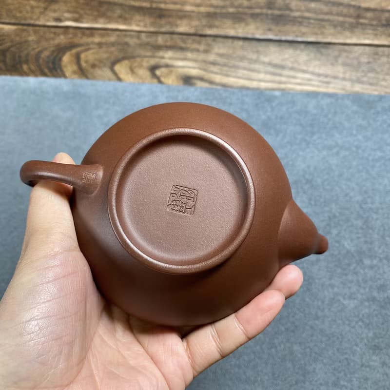 送禮紫砂壺茶壺汉云 实拍细节 紫泥 240ml
