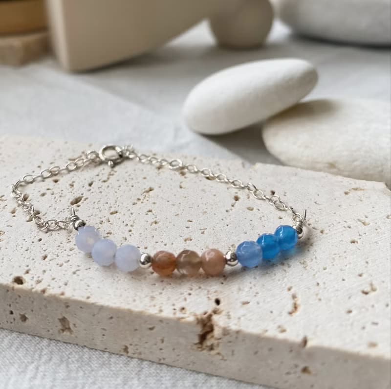 拾銀 | 小清新純銀手鍊 | 送禮推薦