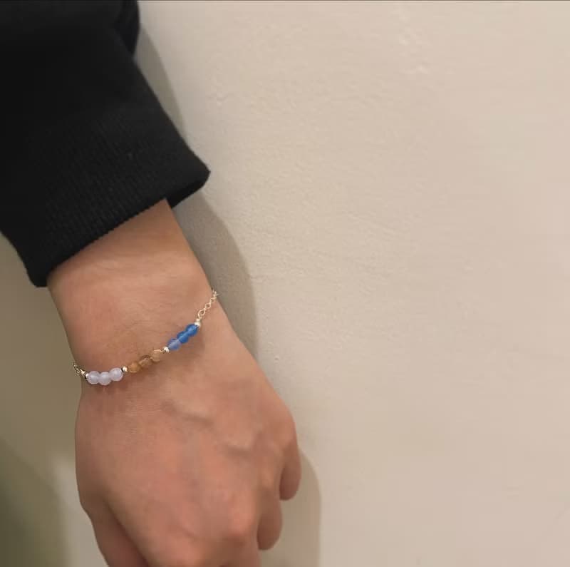 拾銀 | 小清新純銀手鍊 | 送禮推薦