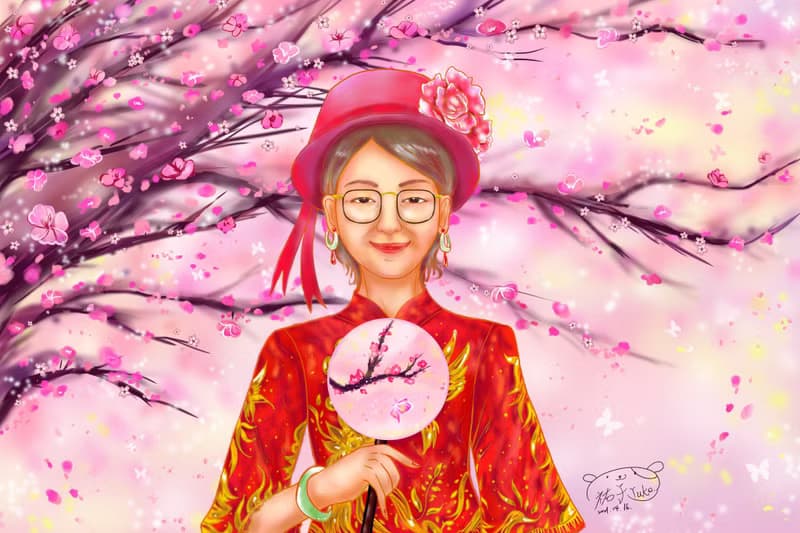 【數位】寫實人物似顏繪-長輩圖.家族合照.大頭照