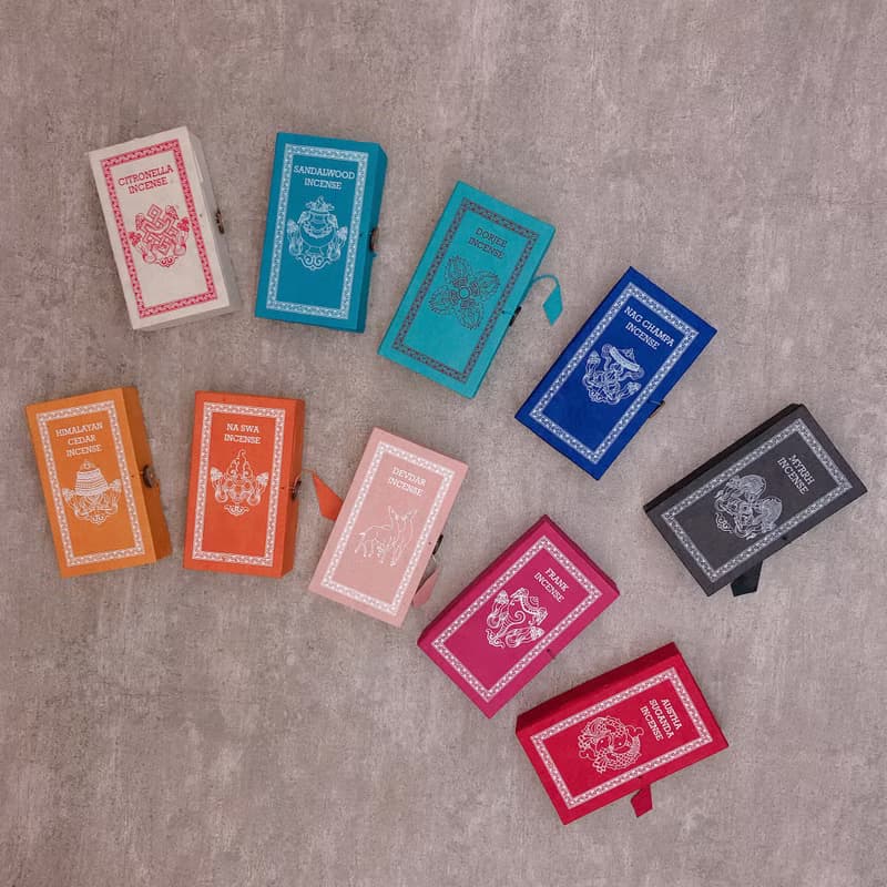 天然草本香氛 尼泊爾Stupa 盒裝線香 - All-in-1 全體驗套裝