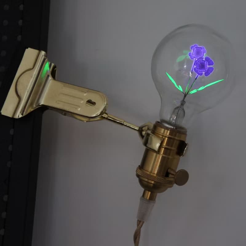 夾子小夜燈 - 含1個 燈泡 Edison-Style 愛迪生燈泡
