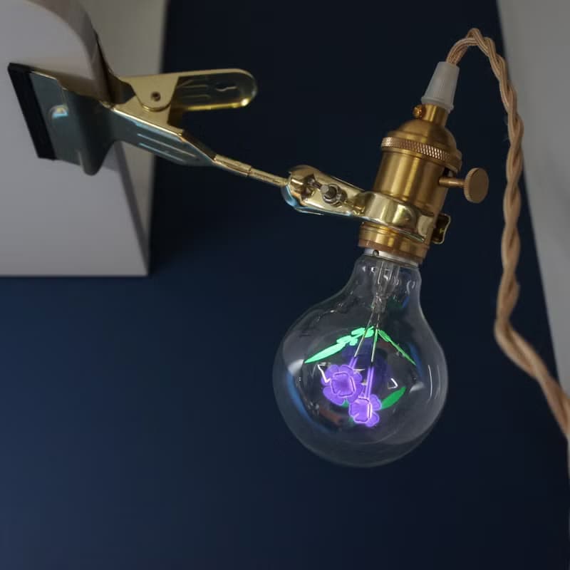 夾子小夜燈 - 含1個 燈泡 Edison-Style 愛迪生燈泡
