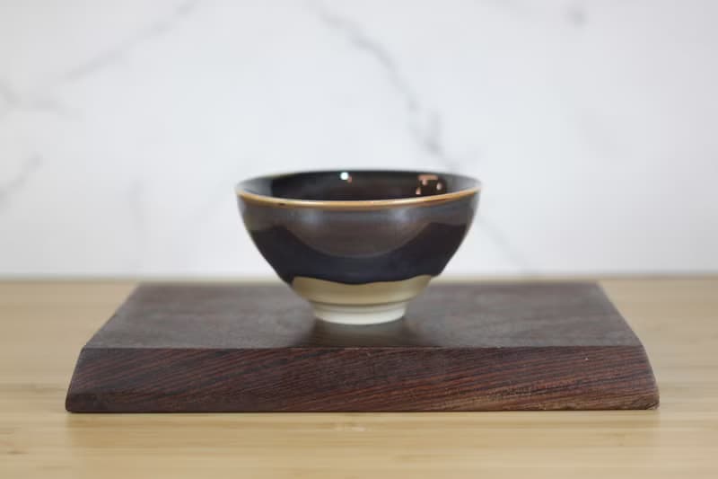 【送禮好物】120ml 天目釉 柴燒茶杯 茶碗 鶯歌名家葉敏祥作品