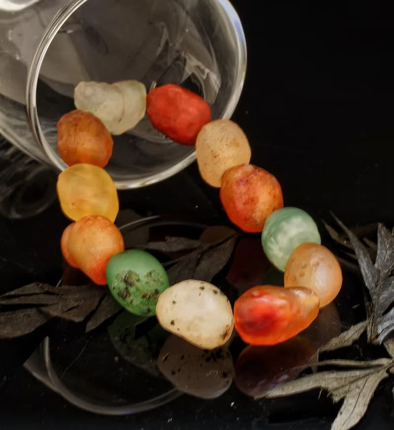 阿拉善原石瑪瑙手鍊-2  ( Alashan Rocks Bracelet-2 )