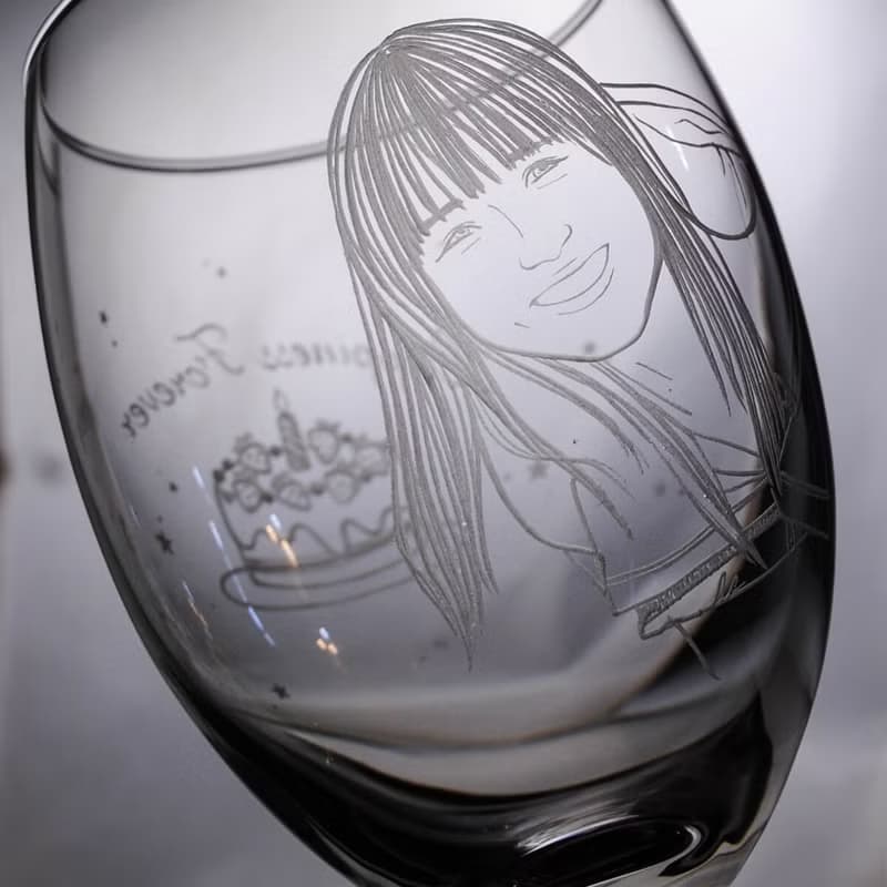 270cc【生日快樂祝福杯】(寫實版) 好友生日禮物 草莓蛋糕 肖像