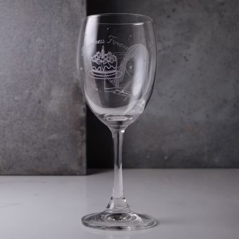 270cc【生日快樂祝福杯】(寫實版) 好友生日禮物 草莓蛋糕 肖像