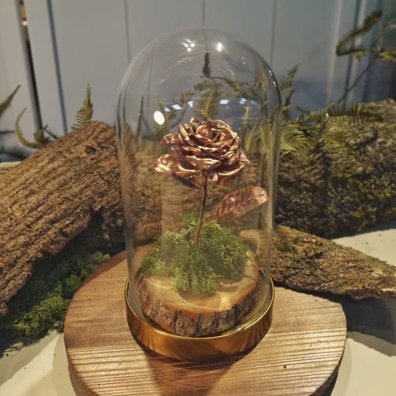 【玫瑰花】手工永生玫瑰花 情人節禮物 ( 需自取 )
