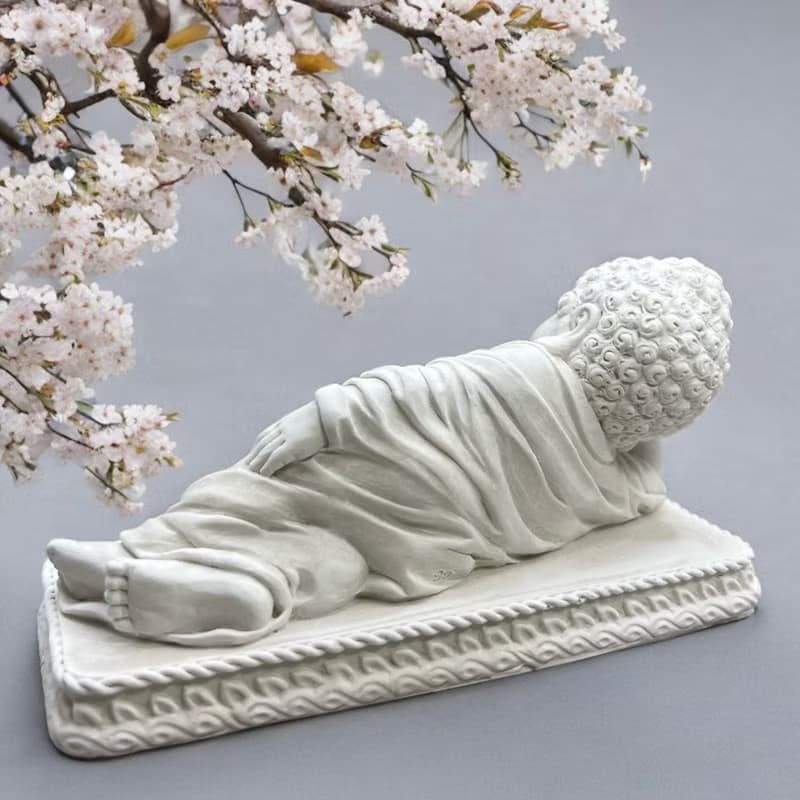 靜謐之美學 淨念吉祥小佛之臥佛(如自在)  精緻台灣文創禮品