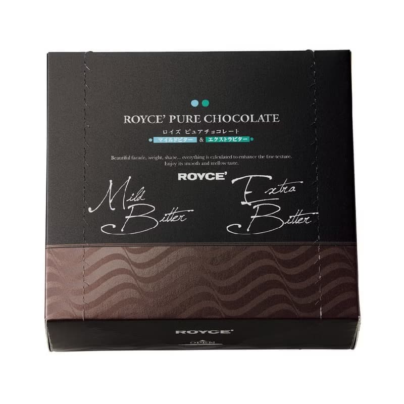 ROYCE' 醇巧克力 苦味黑巧克力 20入 + 特濃苦味黑巧克力 20入