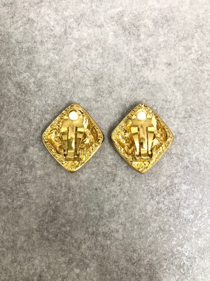 【 日本直送　名牌中古包 】CHANEL シャネル イヤリング ゴールド ココマーク vintage ヴィンテージ オールド vc6mkw