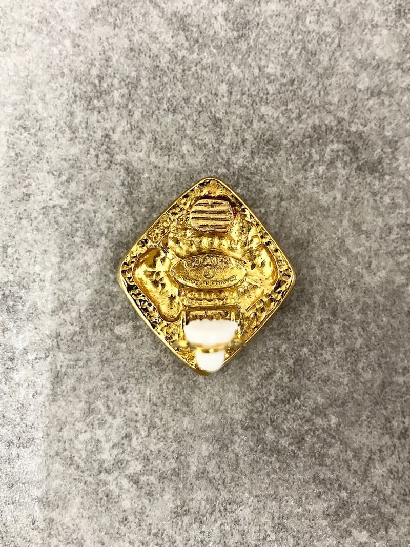 【 日本直送　名牌中古包 】CHANEL シャネル イヤリング ゴールド ココマーク vintage ヴィンテージ オールド vc6mkw
