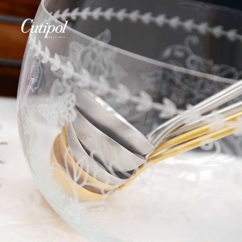 葡萄牙 Cutipol  MOON霧銀 27cm 大湯勺