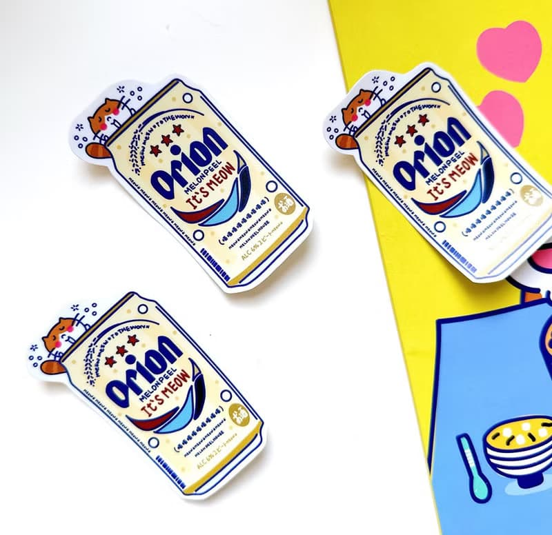 沖繩Orion生啤酒の日常 防水貼紙  (行李箱/筆電適用)  stickers