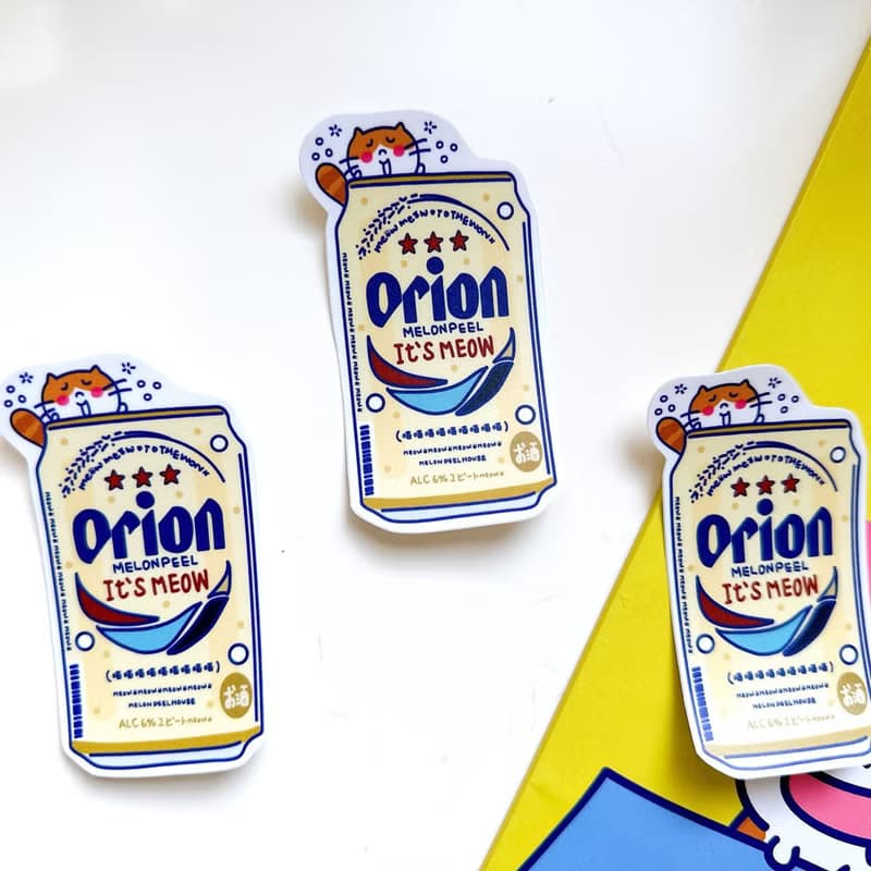 沖繩Orion生啤酒の日常 防水貼紙  (行李箱/筆電適用)  stickers