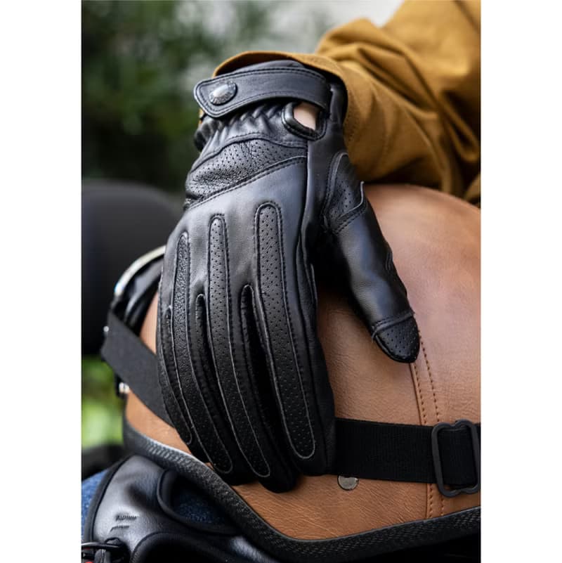 復古羊皮手套 機車手套 加厚植鞣羊皮 可觸控螢幕 三色 Gloves