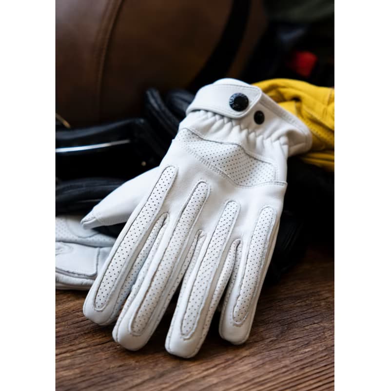 復古羊皮手套 機車手套 加厚植鞣羊皮 可觸控螢幕 三色 Gloves