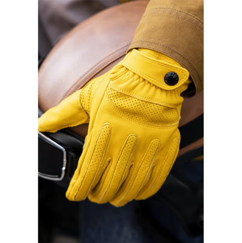 復古羊皮手套 機車手套 加厚植鞣羊皮 可觸控螢幕 三色 Gloves