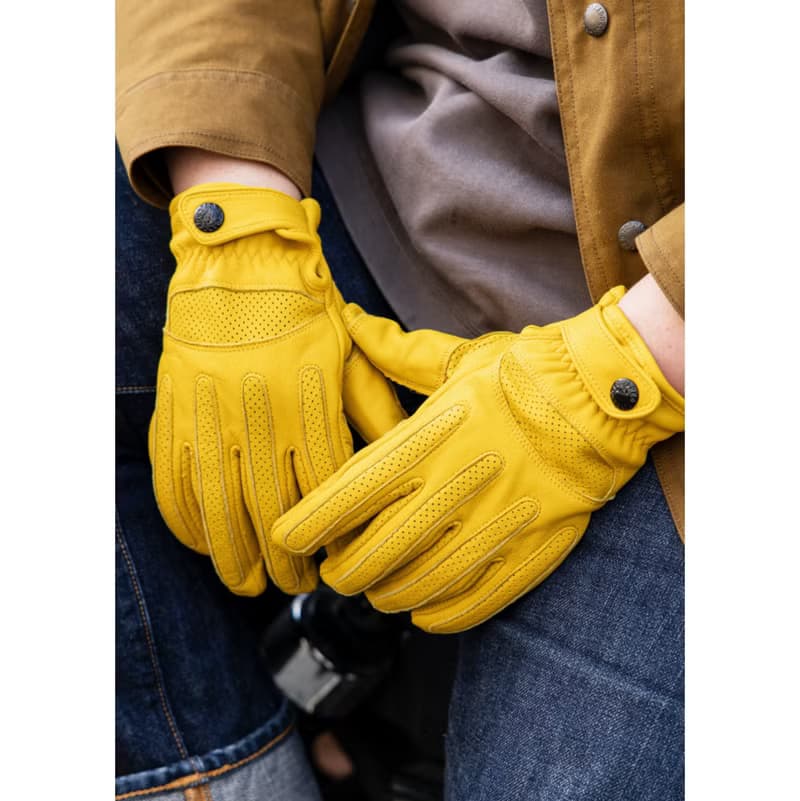 復古羊皮手套 機車手套 加厚植鞣羊皮 可觸控螢幕 三色 Gloves