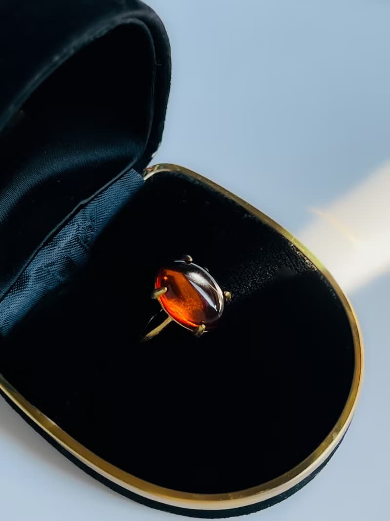 Baltic Amber Ring【gift box】