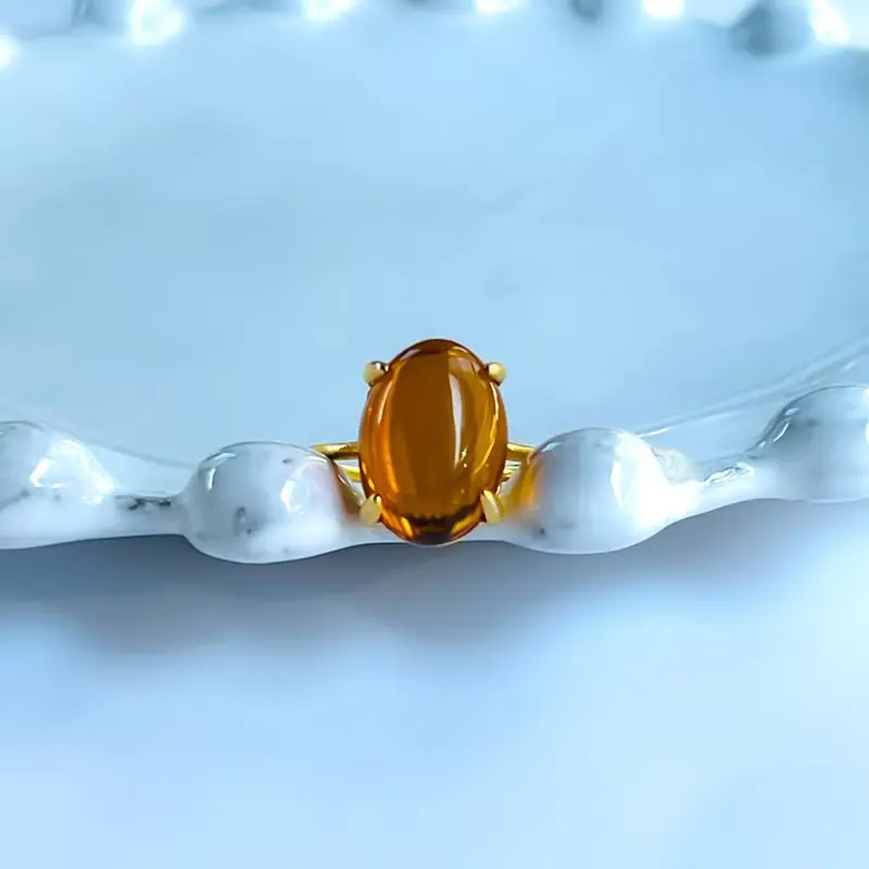 Baltic Amber Ring【gift box】