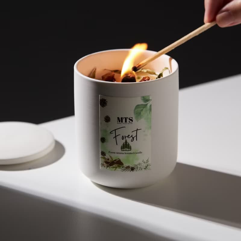 馬鞭草 檸檬柑橘 畢業禮物 香氛蠟燭 融蠟燈 送禮 香氛蠟燭