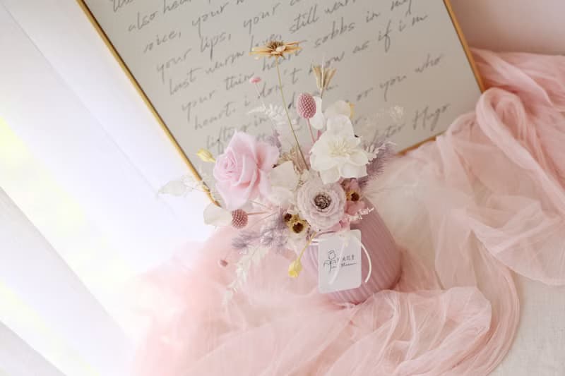 午後甜夢。開幕花禮 永生花 升遷 喬遷 祝賀花禮 居家佈置