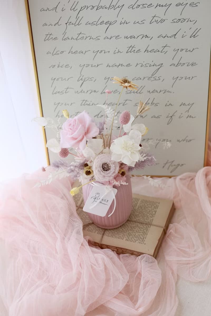 午後甜夢。開幕花禮 永生花 升遷 喬遷 祝賀花禮 居家佈置