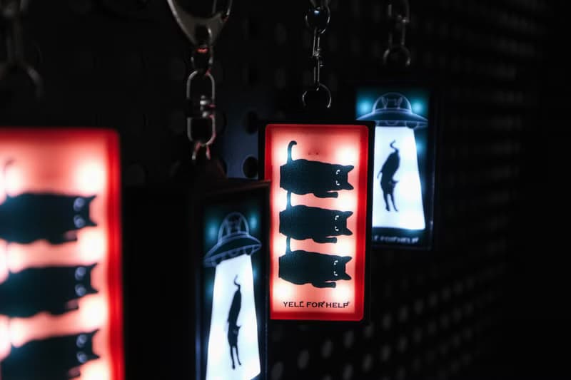 招財貓燈箱鑰匙圈