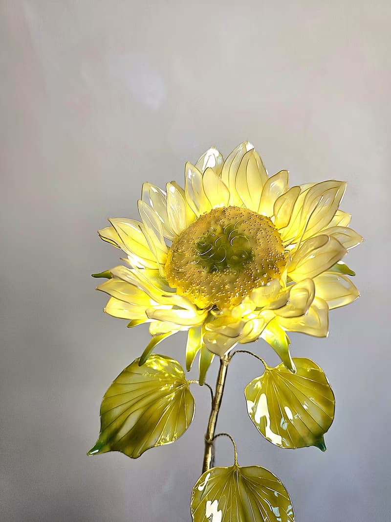 向日葵 • 沾浸藝術花燈 【閒逛花間系列】小夜燈。生日禮物