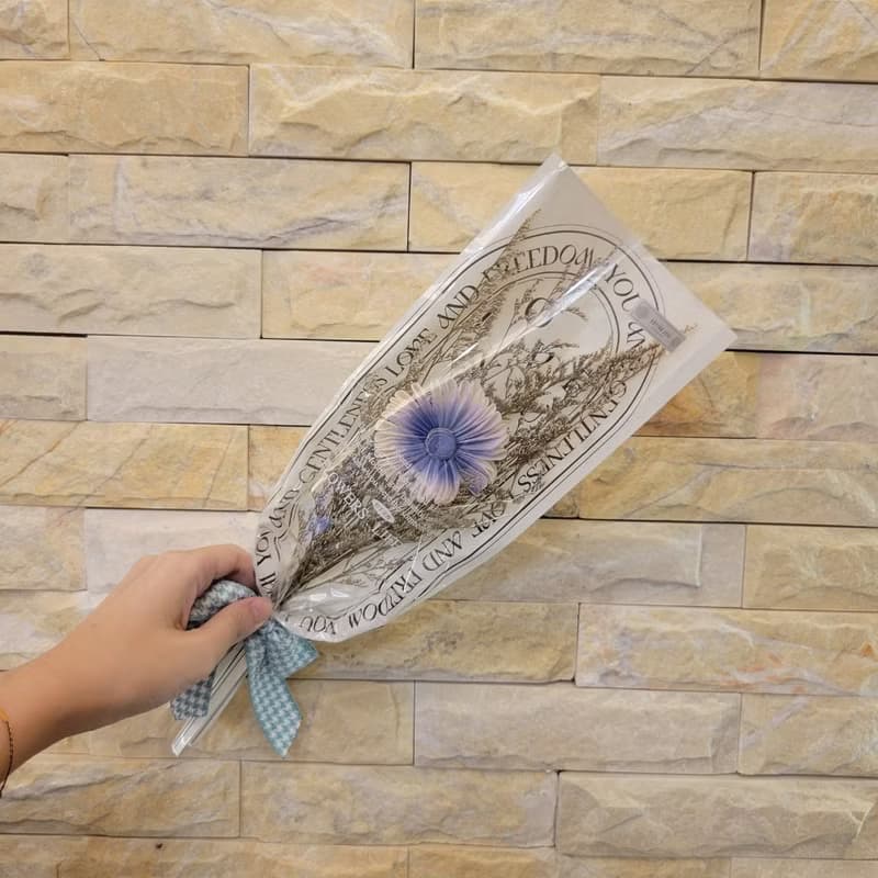 索拉太陽花單支花束。擺飾。花禮