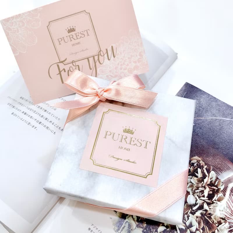 PUREST HOME 蝴蝶結 珍珠 花語 髮圈二入/附禮盒 情人節 禮物