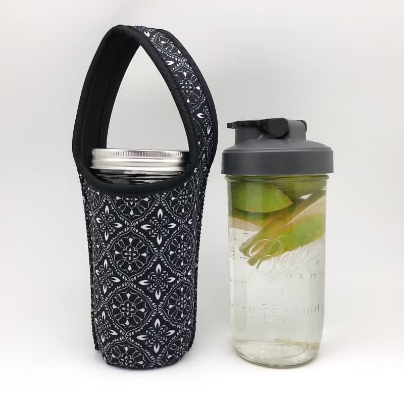 現貨BLR 24oz寬口 梅森瓶 飲料提袋 密封太空蓋 組合