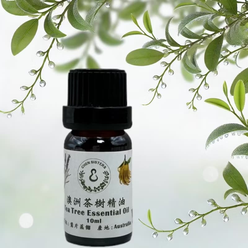 天然純精油 茶樹精油 10/50ML 100%純精油 單方精油 贈玫瑰擴香石