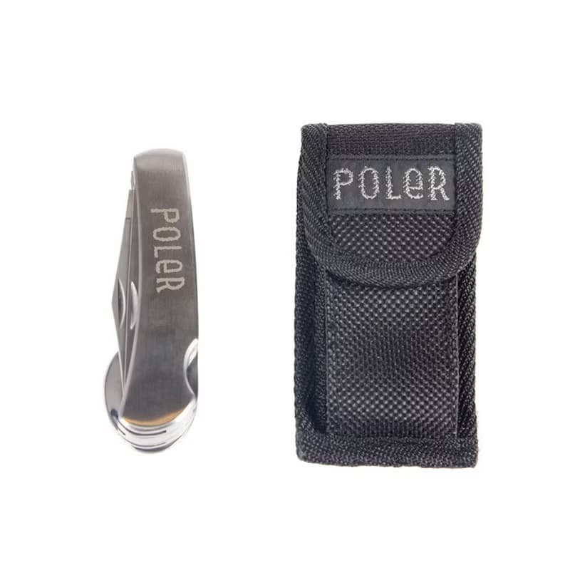 POLER HOBO KNIFE 隨身收納可拆三件式鋼刀叉餐具組