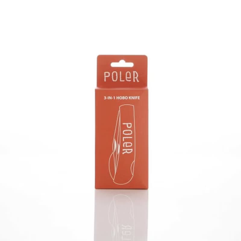 POLER HOBO KNIFE 隨身收納可拆三件式鋼刀叉餐具組