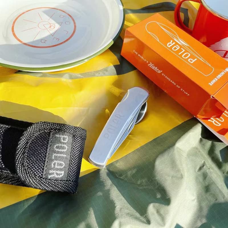 POLER HOBO KNIFE 隨身收納可拆三件式鋼刀叉餐具組