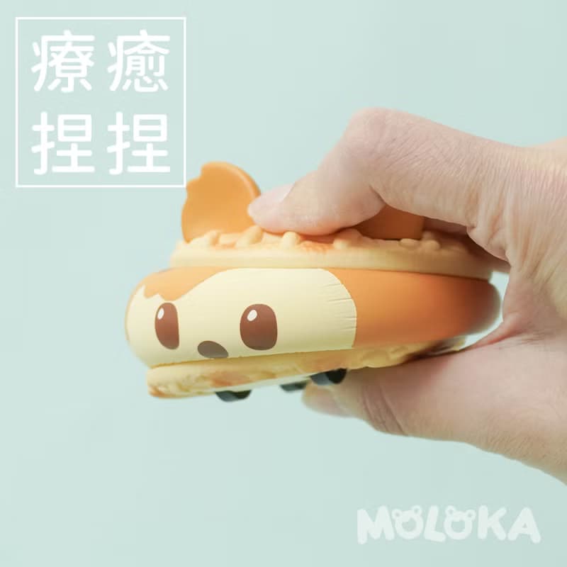 MOLOKA | 慢回彈餅乾迴力車 舒壓捏捏 造型迴力車