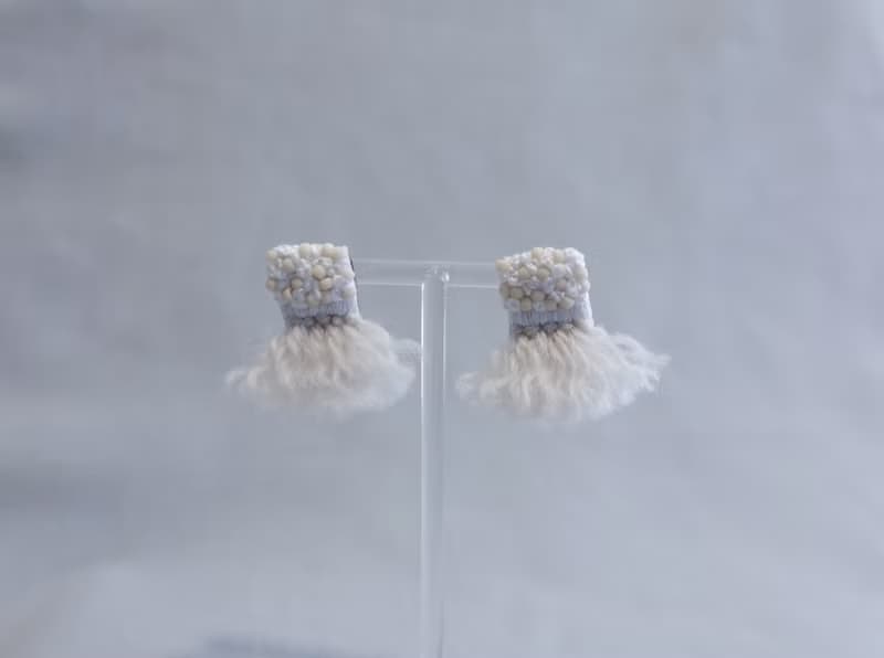 奶霜絮語・手工刺繡耳環