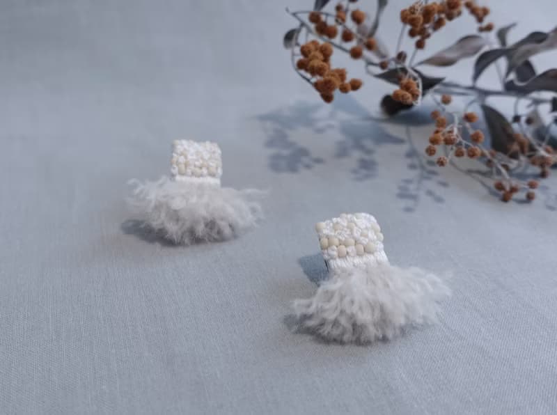 奶霜絮語・手工刺繡耳環
