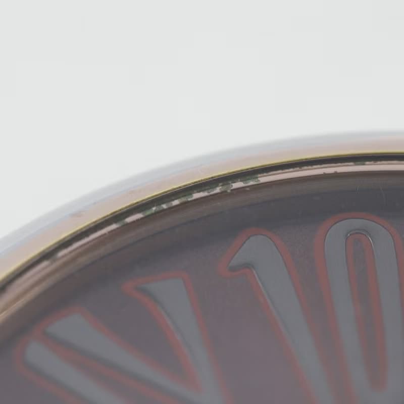 【日本直送】ガガ・ミラノ Gaga Milano マヌアーレ46 腕時計 金メッキ × レザー 茶 クオーツ スモールセコンド ブラウン文字盤 メンズ【中古】